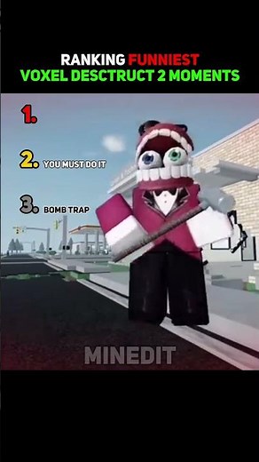 Best Roblox Voxel Destruct 2 Moments #roblox #voxeldestruct2