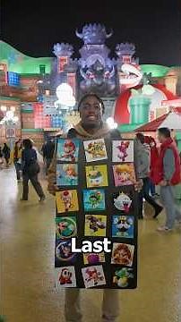 Last Mario Character On The Board Wins! ‪@universalstudioshollywood‬
