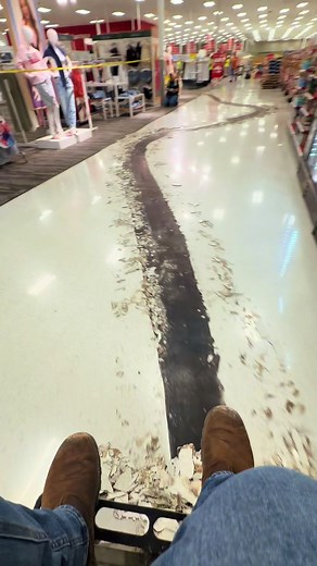 Why Not Straight Lines? Floor Demolition Done Inefficiently