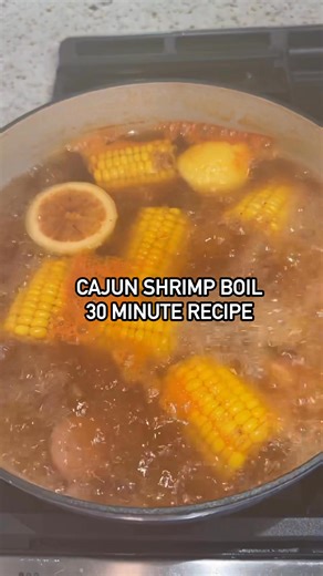 5.9K views · 406 reactions | A shrimp boil is so simple to make! You can make this in under 30 minutes. Drizzle it all in my homemade Cajun Garlic Butter Sauce. Finger-licking good! | Stay Snatched - Easy and Indulging Recipes | Facebook