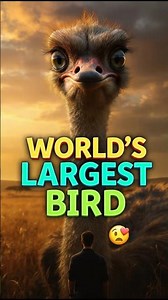 World’s Largest Bird 😱 | Meet the Giant Ostrich