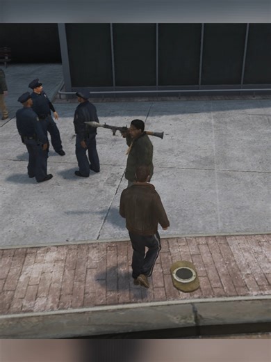 NPCs aimed well #gta #gtaiv #gta4 | gta 4