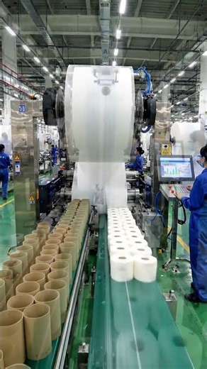 How Toilet Paper Is Made 🧻 | Amazing Factory Manufacturing Process #automobile