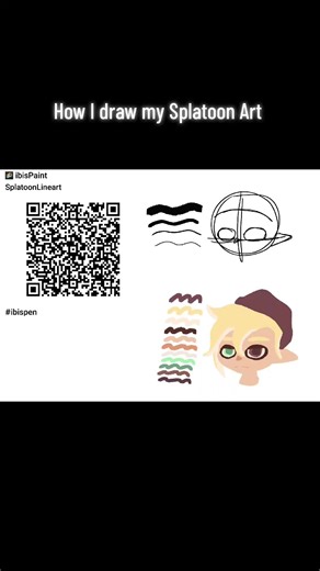 How I draw my Splatoon Art #splatoon #splatoonart #fyp #art #drawing OC I stole: @Cadejo 🇲🇽