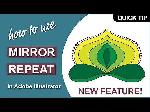 How To Use Mirror Repeat in Adobe Illustrator