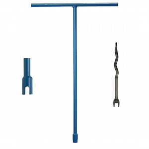 18" T Handle Service Box Wrench Rod End