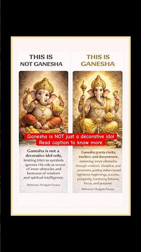 👉 Why Ganesha is Worshipped First? The Real Reason 🔥 #ganesha #ganpati