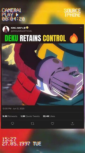 DEKU RETAINS CONTROL 🔥 | #myheroacademia #edit #amv #anime