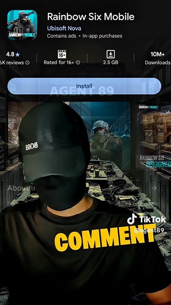 Mobile Game Rainbow Six: 10 Million Downloads