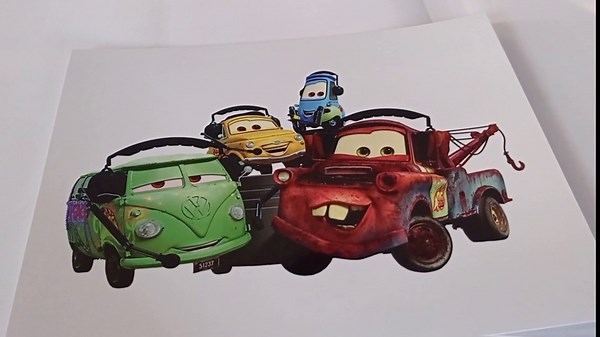 Amazon.com: Cars Movie Poster Prints - Set of 5 (8 inches x 10 inches) Wall Art Decor Kids Bedroom Photos,Modern Home Bedroom Living Room Dormitory Decoration