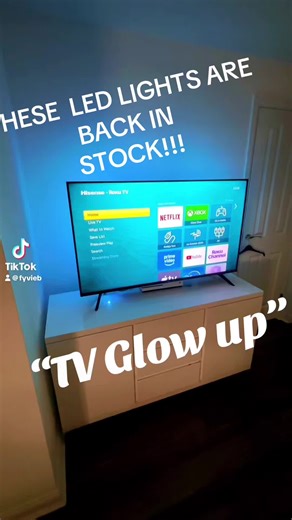 Turn your TV setup into a cinema-style experience in seconds 🎬✨ This USB-powered LED light strip easily sticks to the back of your TV and plugs straight into the TV’s USB port — no extra plugs, no tools, no hassle. #tiktokshop #ledlights #tvledlights #tvsetup #roomsetup