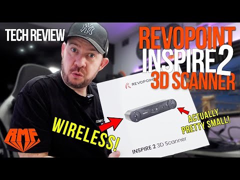 Revopoint INSPIRE 2 Review | 3D Scanning for 3D Printing Car Parts (Mobile Kit Test!)