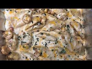 Crawfish and Shrimp Stuffed Jumbo Shells