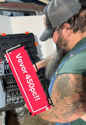 450 Piece Toolset by Vevor: Complete Garage Solution