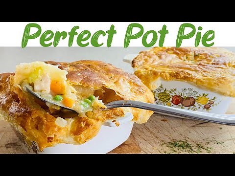 How To Make Turkey Pot Pie with Puff Pastry | Pot Pie Recipe | Leftover Recipes
