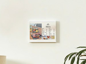 Customizable Restaurant Menu With Photos | Minimalist Editable Template | Modern Digital Design for Canva - Etsy UK