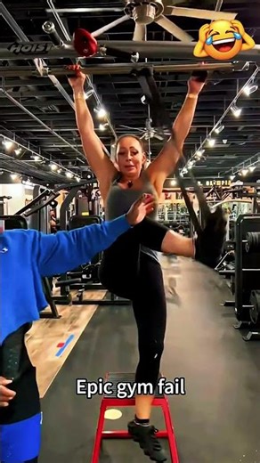 Resistance Band Fail Gone Wrong 😂💥 – Funniest Gym Moment! #resistancebandfail #viralshorts