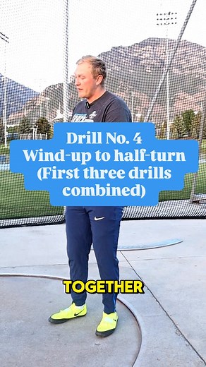 Dallin Shurts on Instagram: "Drill No. 4 is combining the first 3 drills. 1. Weight shift 2. 90° of 360° drill 3. Entrance into ring It needs to flow and be controlled and something i forgot to mention in the video. The most important of these drills is learning out to start and keep the momentum to the legs. . . . . . . . . #throwernation #throwersunite #discusthrower #discusthrow #discusthrowers #throwerlife #discus #technical #technique #technicalanalysis #techniquematters #throwersuniverse"