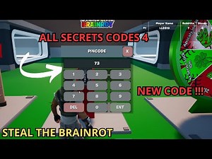 STEAL THE BRAINROT MAP FORTNITE - All secrets codes brainrot ferins (Lucky rot ,X2, Brainrot god)