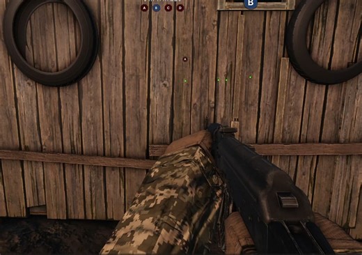 How do I prevent gun model going through wall?