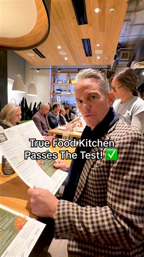 Dr. Daniel Pompa on Instagram: "True Food Kitchen Passes The Test! ✅"