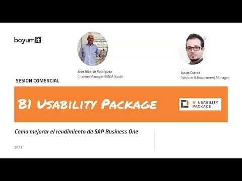B1 Usability Package: Como mejorar el rendimiento de SAP Business One con B1UP