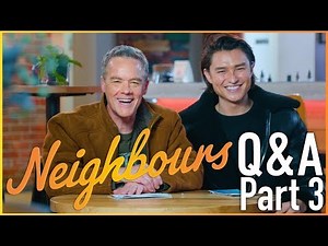 Neighbours Q&A - Stefan Dennis (Paul Robinson) & Tim Kano (Leo Tanaka) - Part 3