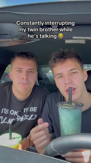 Funny Twin Prank Interrupting Reaction