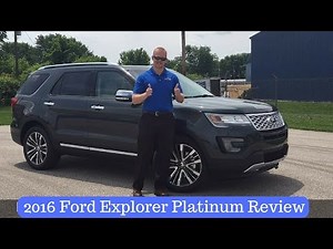 2016 Ford Explorer Platinum Review by Indiana's Ford Expert at Andy Mohr Ford Plainfield Indiana IN