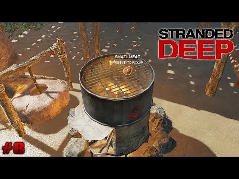 APRENDIENDO A COCINAR! EL FIN DE LOS COCOS! | STRANDED DEEP #8