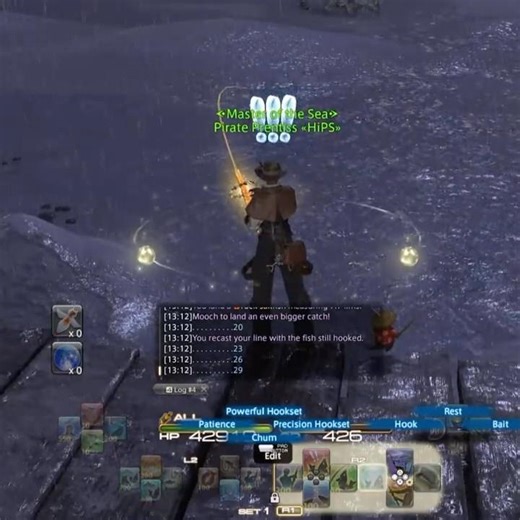 Catching Legendary Fish Stethacanthus with 15 seconds of fisher intuition left!