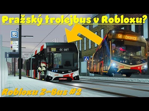 Pohodová jízda s pražským trolejbusem SOR TNS 18 v Robloxu | Roblox Z-Bus #2