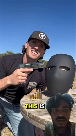 bullet proof Chinese face mask vs different guns