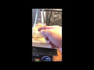 Make sure you put boiling chips in before heating!