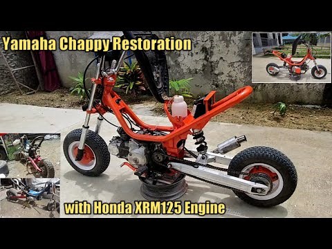 Yamaha Chappy Restoration with Honda XRM125 Engine