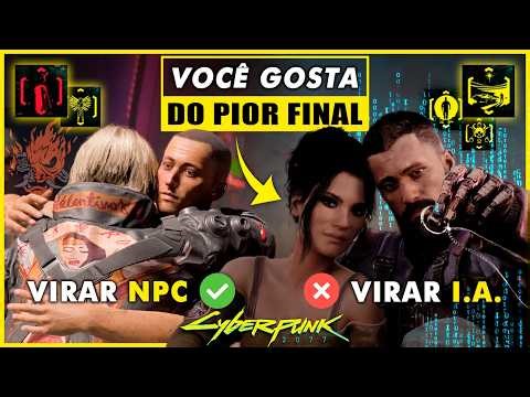 Pare de escolher o FINAL ERRADO em Cyberpunk 2077