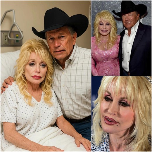 BREAKING: Country legend George Strait rushes to the hospital to visit Dolly Parton — and what he tearfully revealed about her condition has fans praying, crying, and holding their breath around the world… 👉READ MORE: https://celebritypulsenow.fun/hot-news-dolly-parton-met-alan-jackson-at-the-hospital-what-she-revealed-left-everyone-in-tears-💔/ | The Country Sound