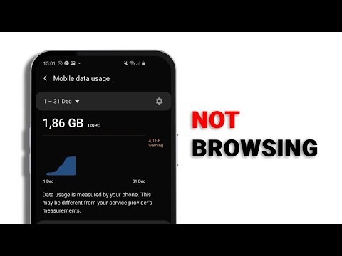 Your Data Usage Spikes Even When You’re Not Browsing