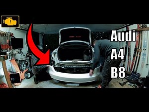 Rear Bumper Removal Audi A4 B8 FL
