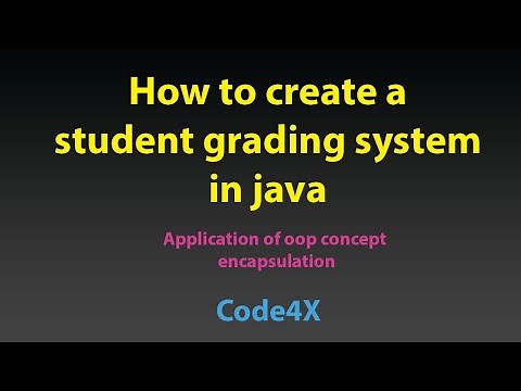 Creating a student grading system in java