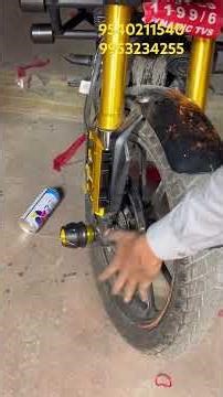 TVS RONIN | FULL MODIFICATION | PPF | ADV CRASH GUARD | VISOR #karolbaghbikemarket