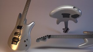 The 3D-printed Zero Guitar aims to "save the planet, one guitar at a time"