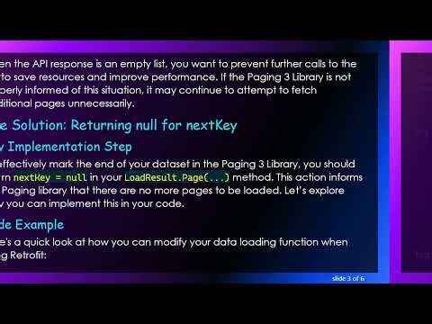 Mastering the Android Paging 3 Library: How to Effectively Mark the End of Your Dataset