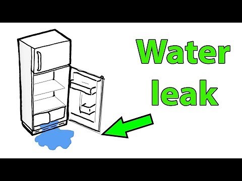 Fridge leaking water inside under crisper vegetable drawers. Maytag Whirlpool