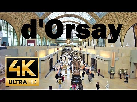 Museum D'orsay 🇫🇷 FULL tour 🇫🇷 Paris, France 🇫🇷 4K 60fps 🇫🇷 Vincent van Gogh 4K UHD Impressionism