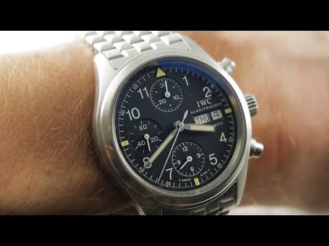 IWC Pilot's Watch Chronograph 3706-03 Vintage Watch Review