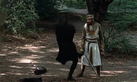 Monty Python - The Black Knight Quote-Along Scene