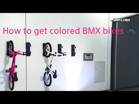 How to get colored BMX bikes in GTA Online 🚲