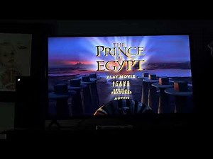 Review of The 1999 DVD Opening of The Prince of Egypt