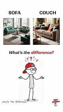 Common Home Terms: Do You Know the Difference? 🏠🛋️ #usa #usashorts